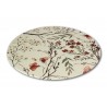 Sottopiatto 32x32 cot 100% Lua 1 fiorellini e foglie