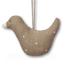 Picottina Pois Lino Naturale