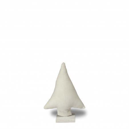 Albero Tessuto Imbottito piccolo Bianco